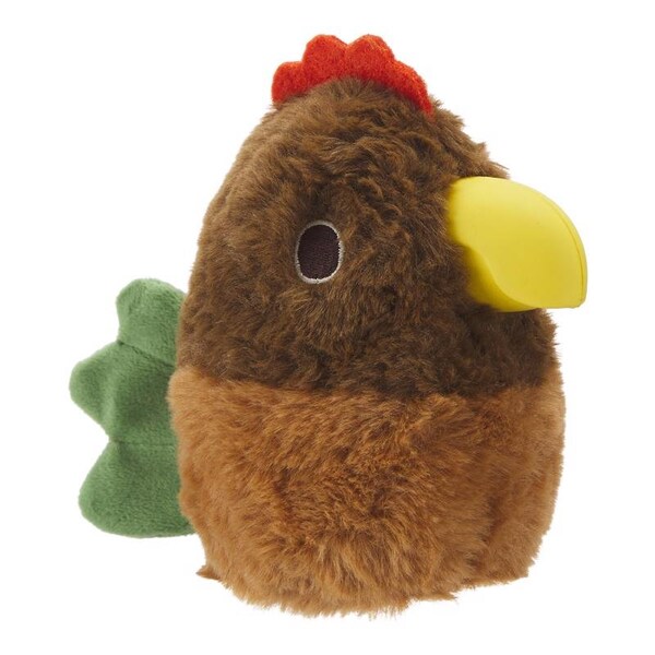 Bark Bark Rubber Hen Dog Toy 1 pk 209214 - main